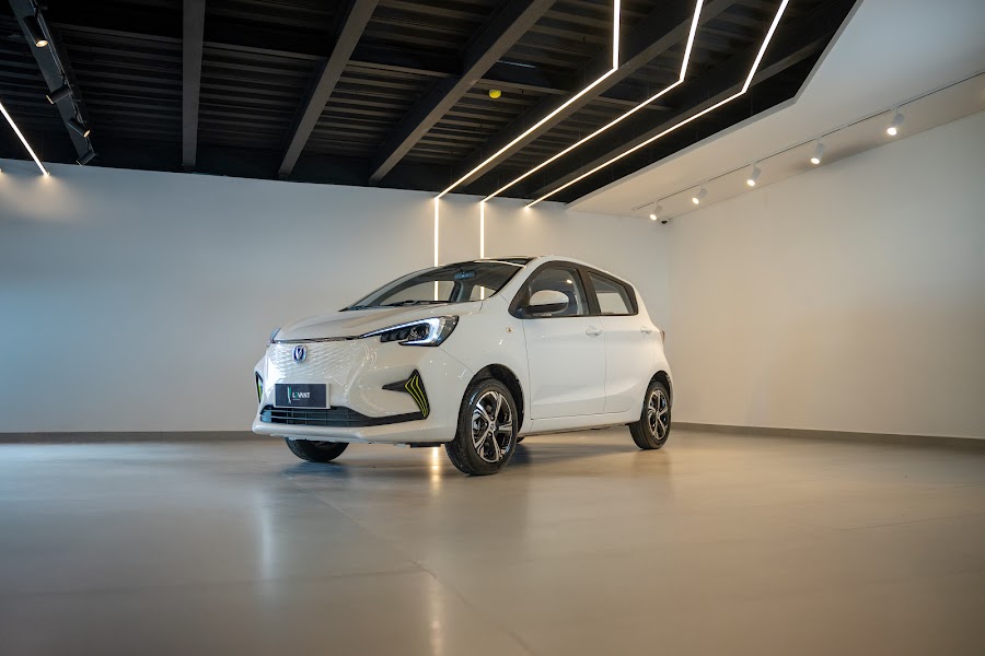 Changan E-Star at the showroom