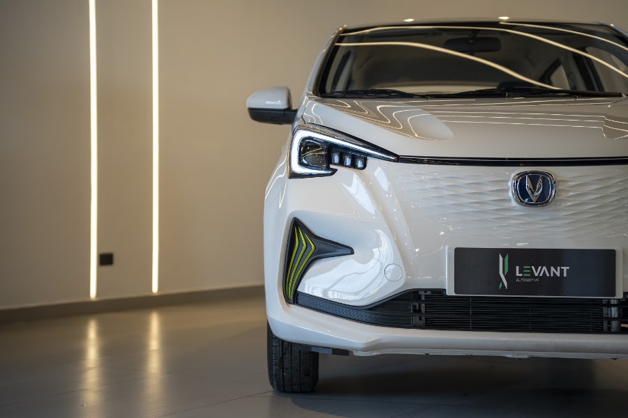 Changan E-Star at the showroom