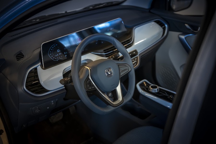 Changan E-Star at the showroom