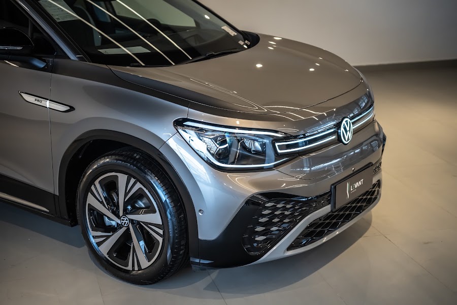 Volkswagen ID.6 at the showroom