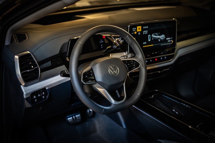 Volkswagen ID.6 at the showroom