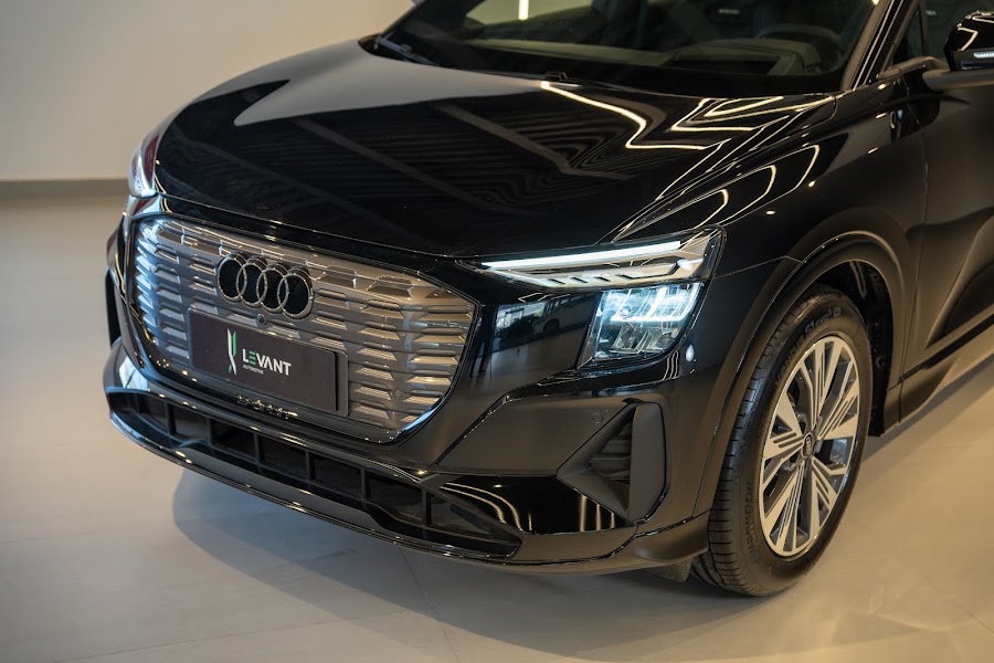 Audi Q5 at the showroom