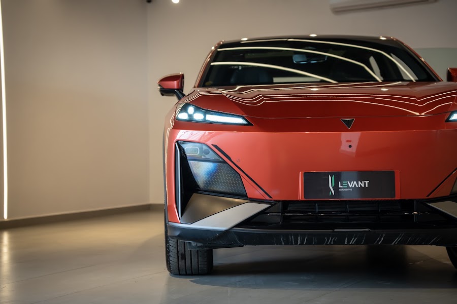 Deepal S07 at the showroom